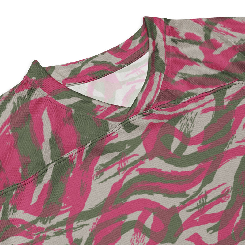 Lizard Red Syrian CAMO Unisex Hockey Fan Jersey