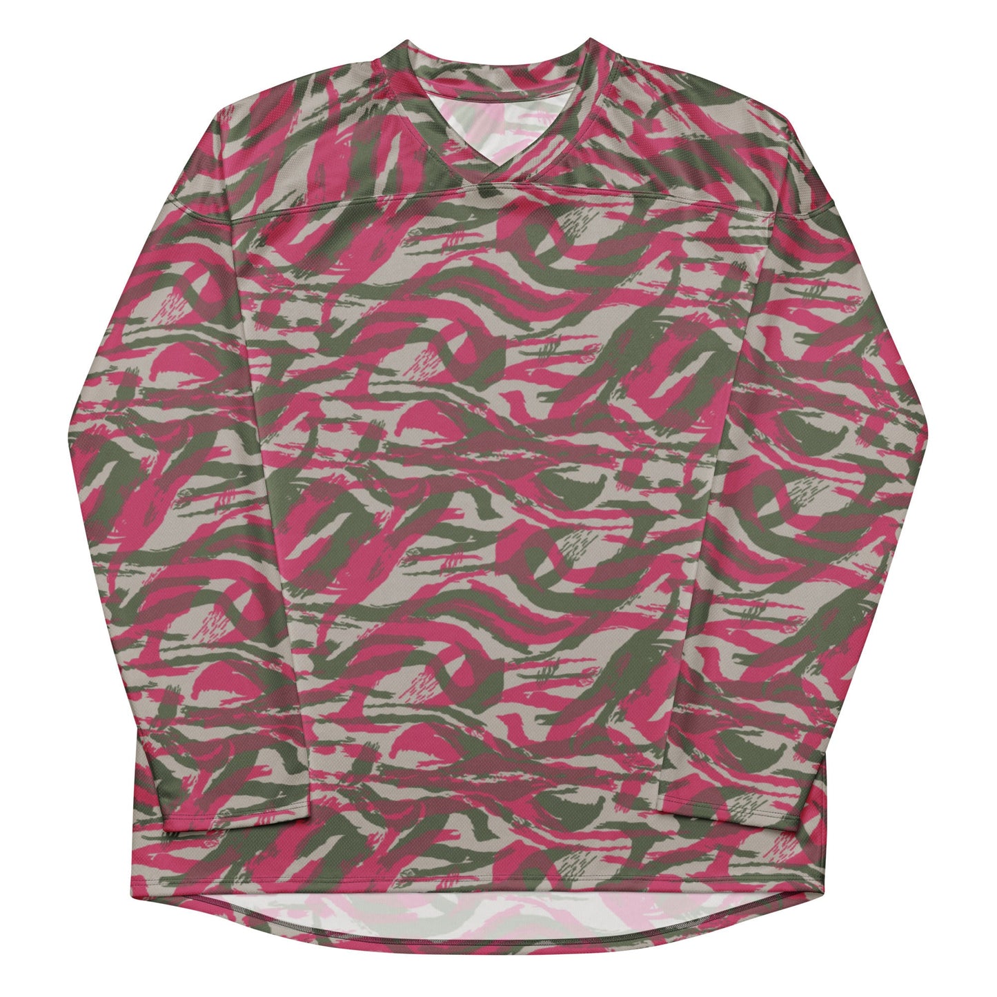 Syrian Lizard Red CAMO hockey fan jersey - Hockey Jerseys