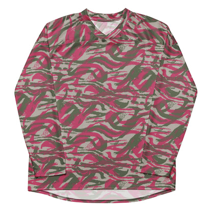 Syrian Lizard Red CAMO hockey fan jersey - Hockey Jerseys