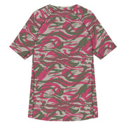 Lizard Red Syrian CAMO Mens Short-Sleeve Rash Guard - SS
