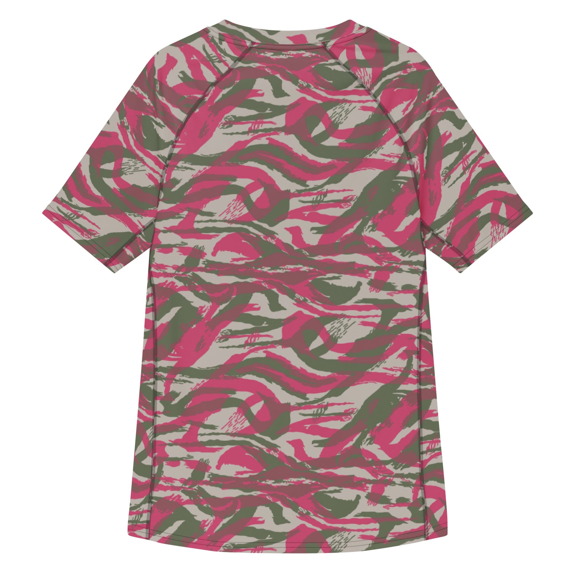 Syrian Lizard Red CAMO Mens Short-Sleeve Rash Guard - Short-sleeve Guards