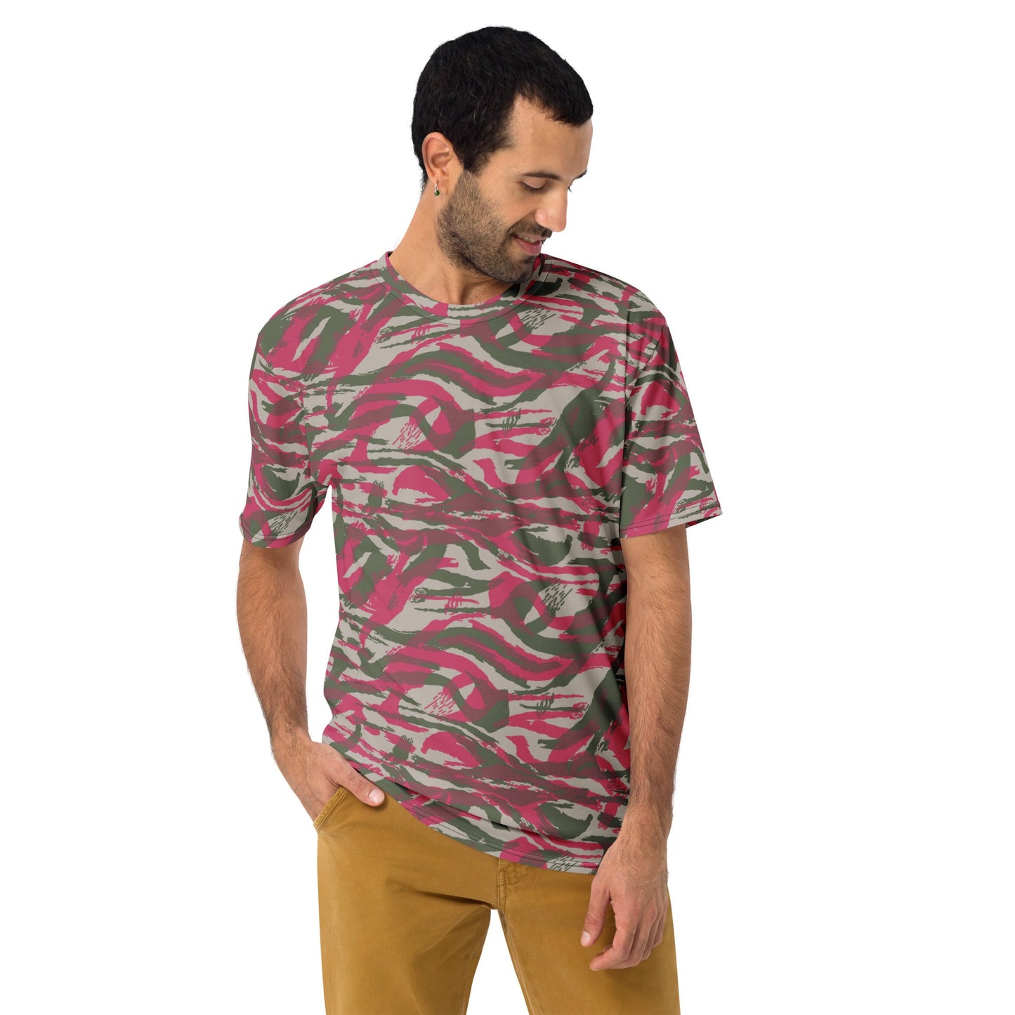 Syrian Lizard Red CAMO Mens t-shirt - T-Shirts