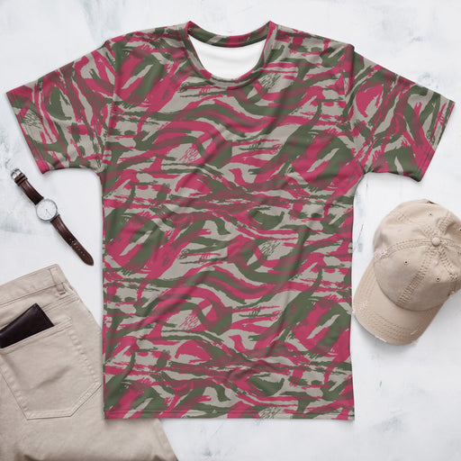 Lizard Red Syrian CAMO Mens T-Shirt - XS