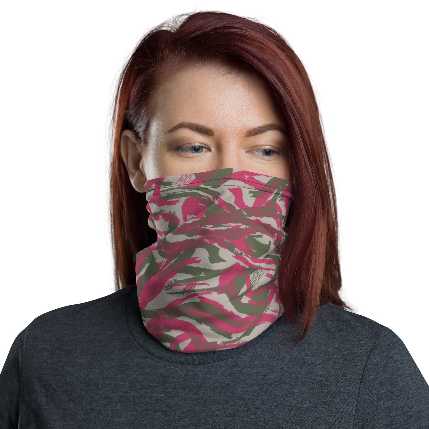 Syrian Lizard Red CAMO Neck Gaiter Gaiters