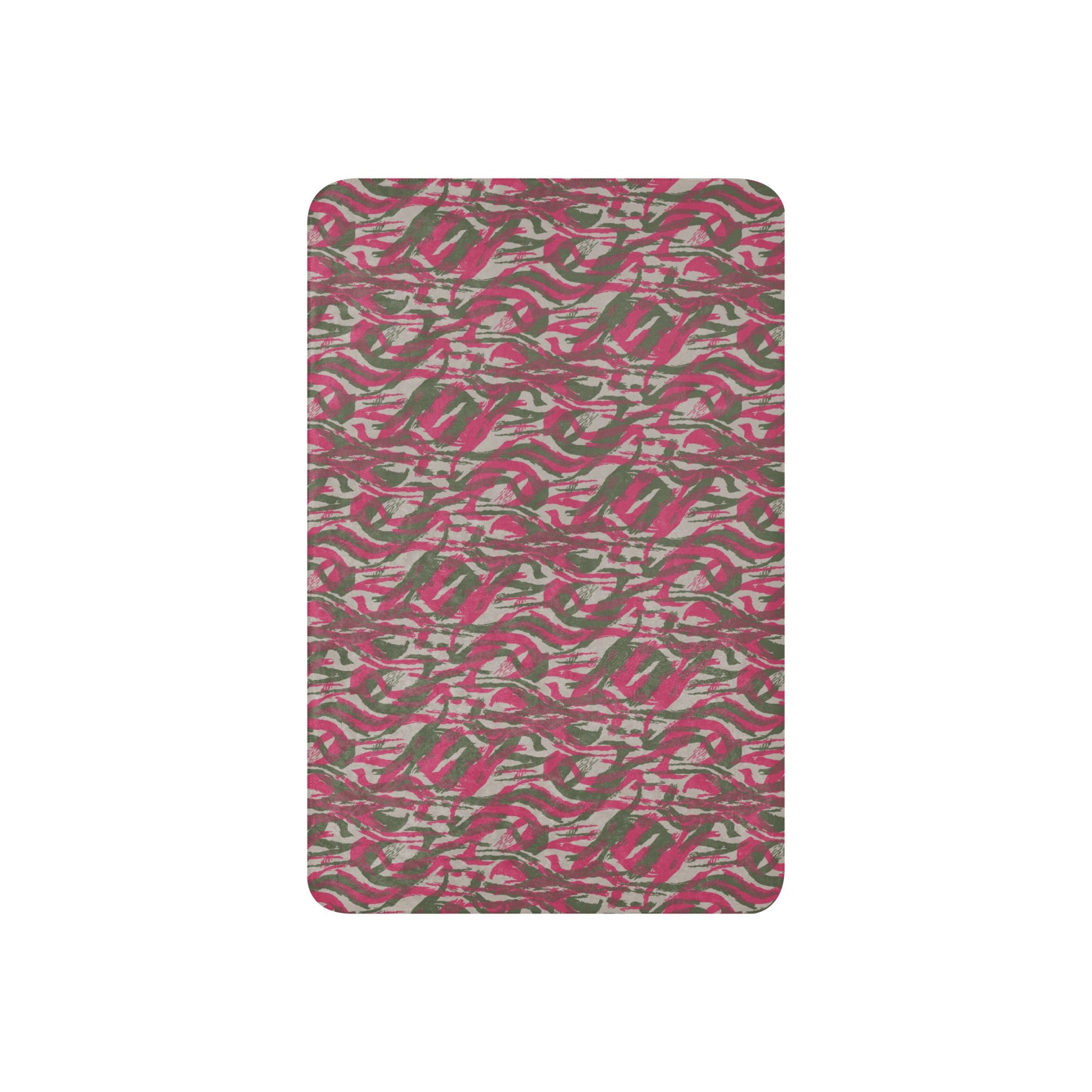 Syrian Lizard Red CAMO Sherpa blanket - Blankets