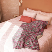 Lizard Red Syrian CAMO Sherpa Blanket