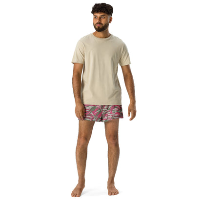 Syrian Lizard Red CAMO Unisex Athletic Shorts