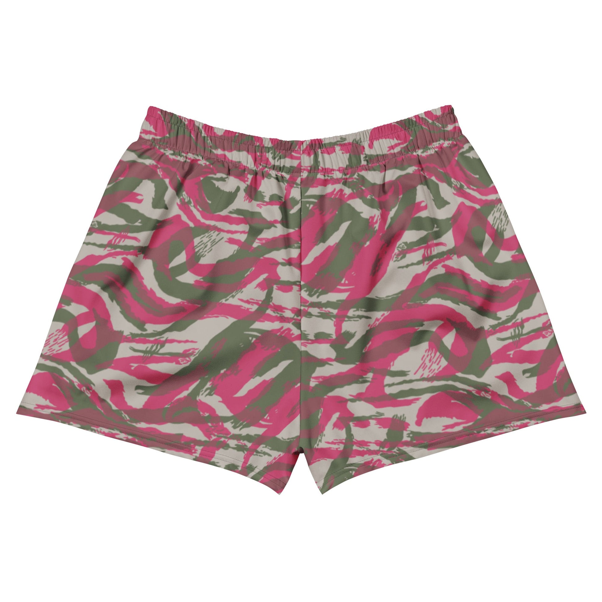 Syrian Lizard Red CAMO Unisex Athletic Shorts