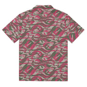 Lizard Red Syrian CAMO Unisex Short-Sleeve Button Shirt - Button-Up