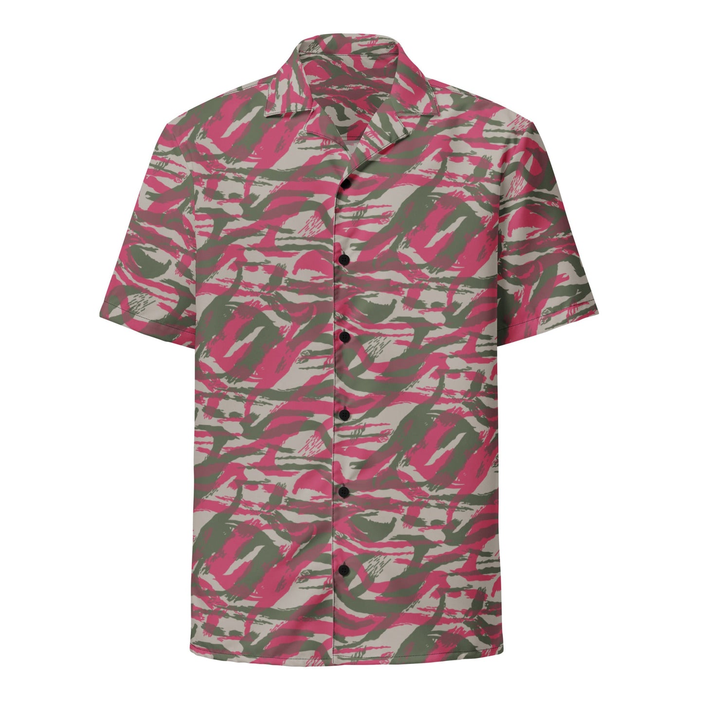 Syrian Lizard Red CAMO Unisex button shirt - Button Shirts