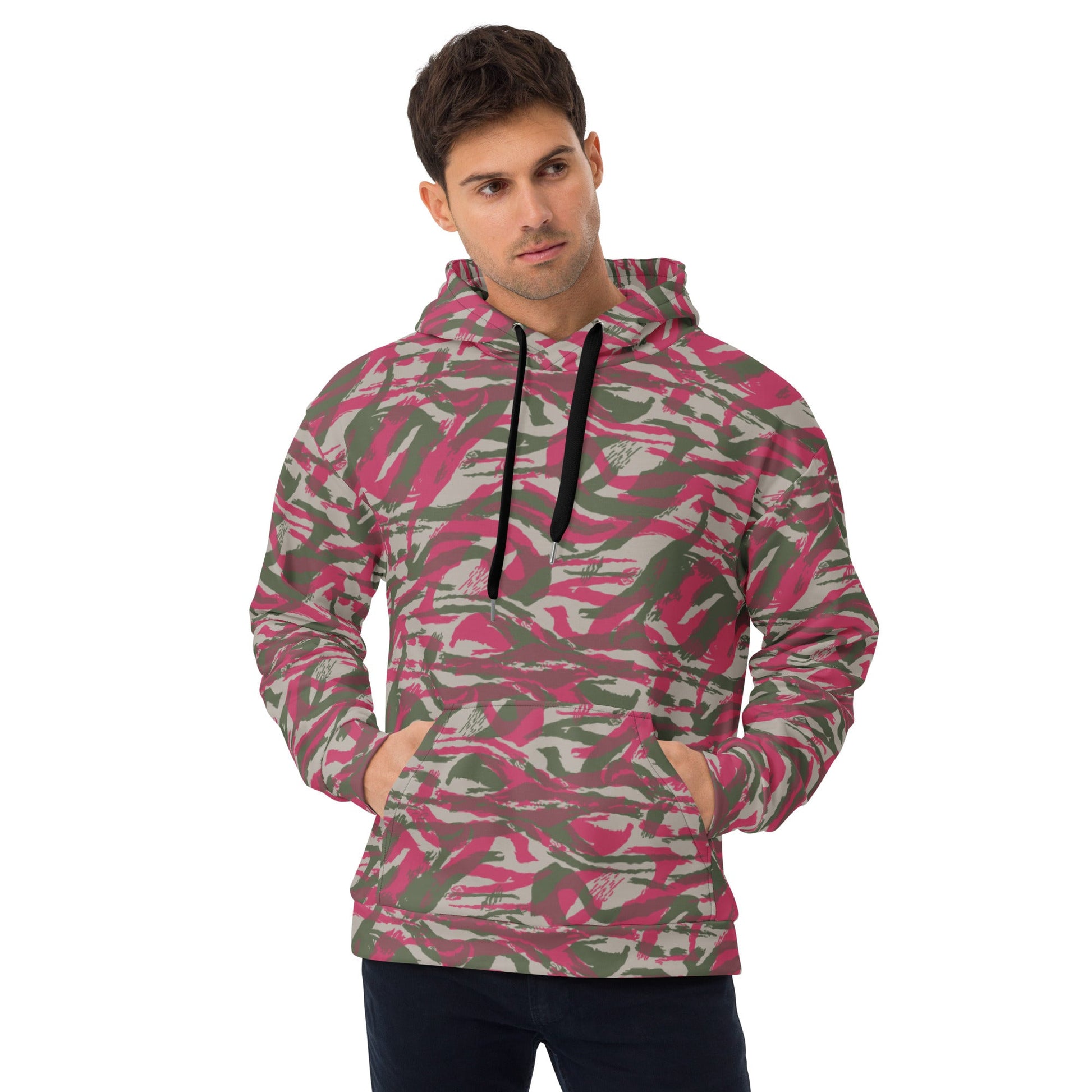 Syrian Lizard Red CAMO Unisex Hoodie - 2XS - Hoodies