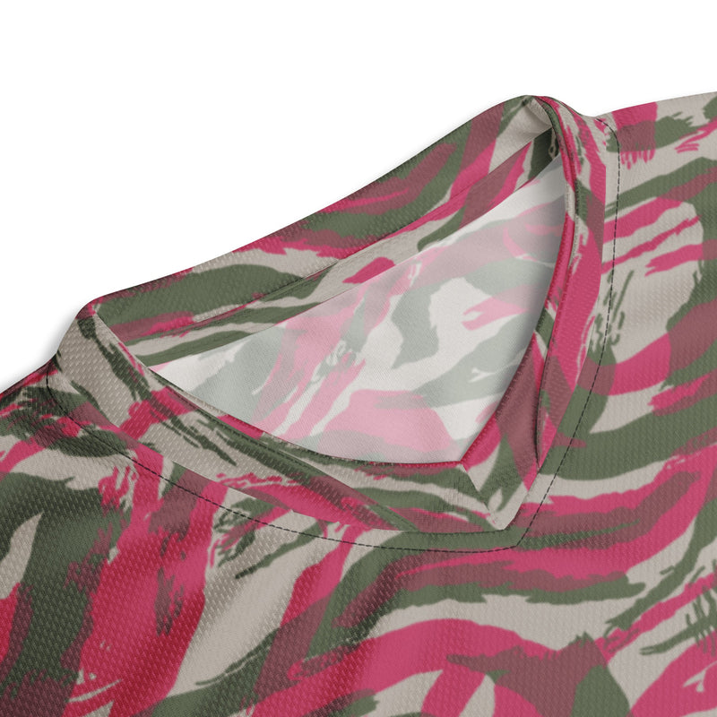 Lizard Red Syrian CAMO Unisex Sports Jersey