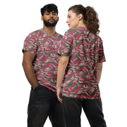 Lizard Red Syrian CAMO Unisex Sports Jersey - 2XS