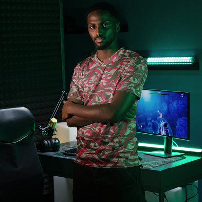 Syrian Lizard Red CAMO unisex sports jersey - Sports Jerseys