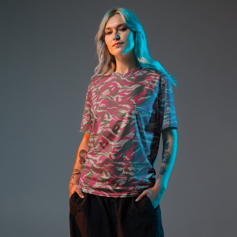 Lizard Red Syrian CAMO Unisex Sports Jersey