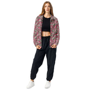 Lizard Red Syrian CAMO Unisex Track Jacket
