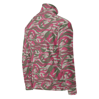Syrian Lizard Red CAMO Unisex track jacket - Track Jackets