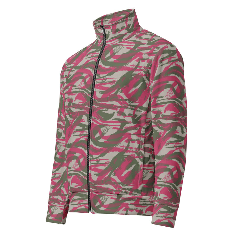 Lizard Red Syrian CAMO Unisex Track Jacket