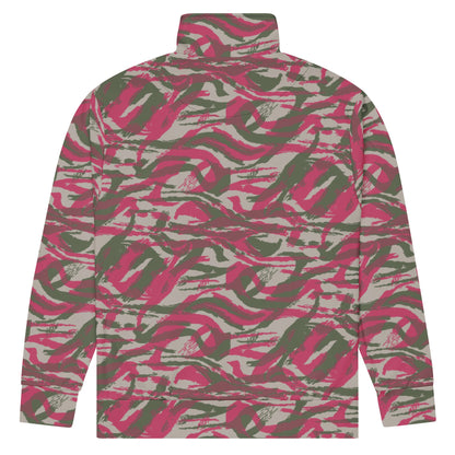 Syrian Lizard Red CAMO Unisex track jacket - Track Jackets