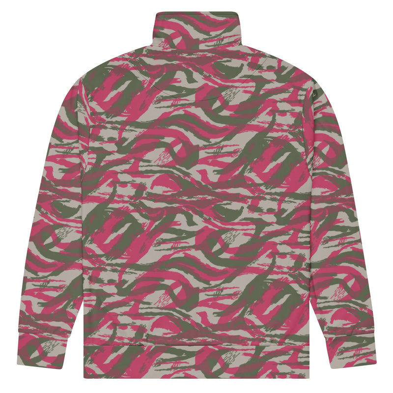 Lizard Red Syrian CAMO Unisex Track Jacket