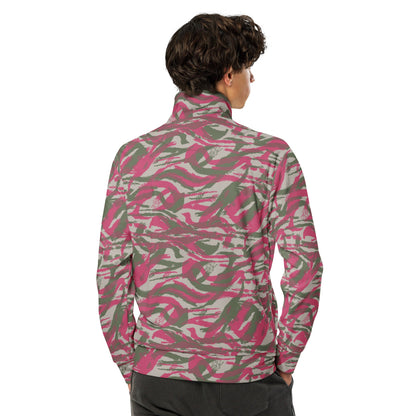 Syrian Lizard Red CAMO Unisex track jacket - Track Jackets