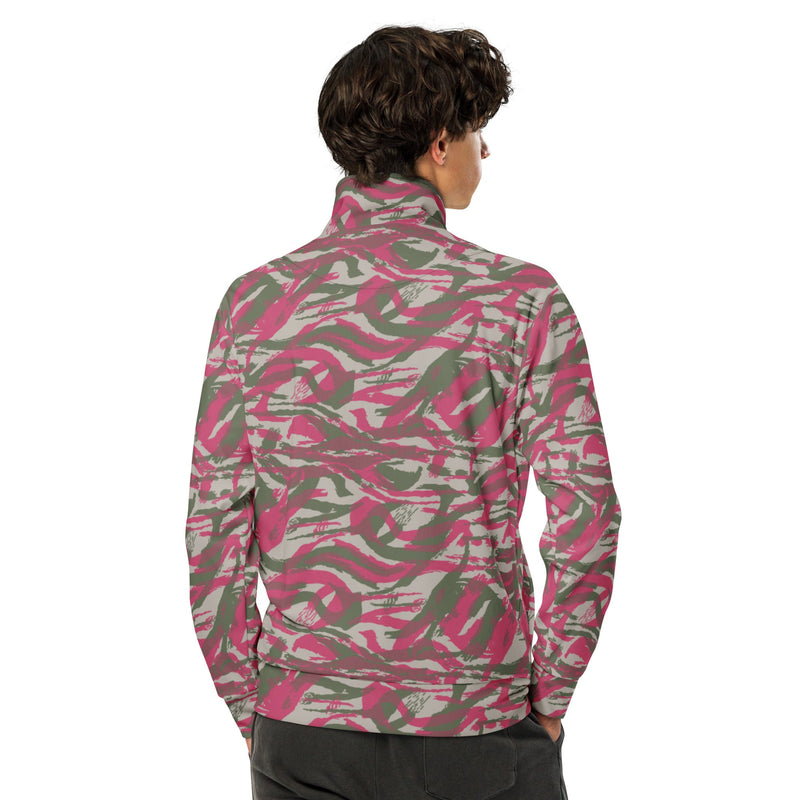 Lizard Red Syrian CAMO Unisex Track Jacket