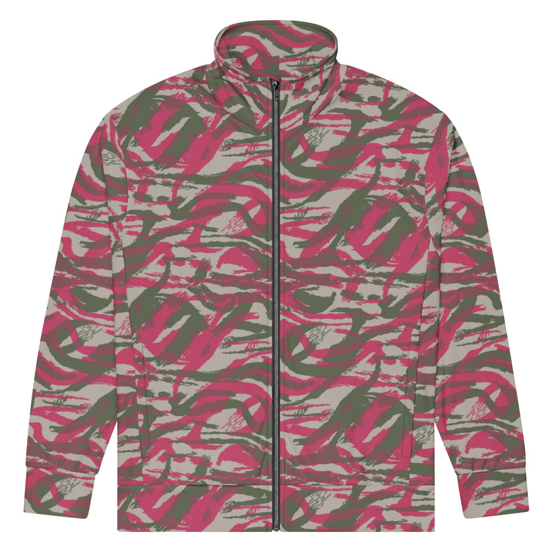 Lizard Red Syrian CAMO Unisex Track Jacket