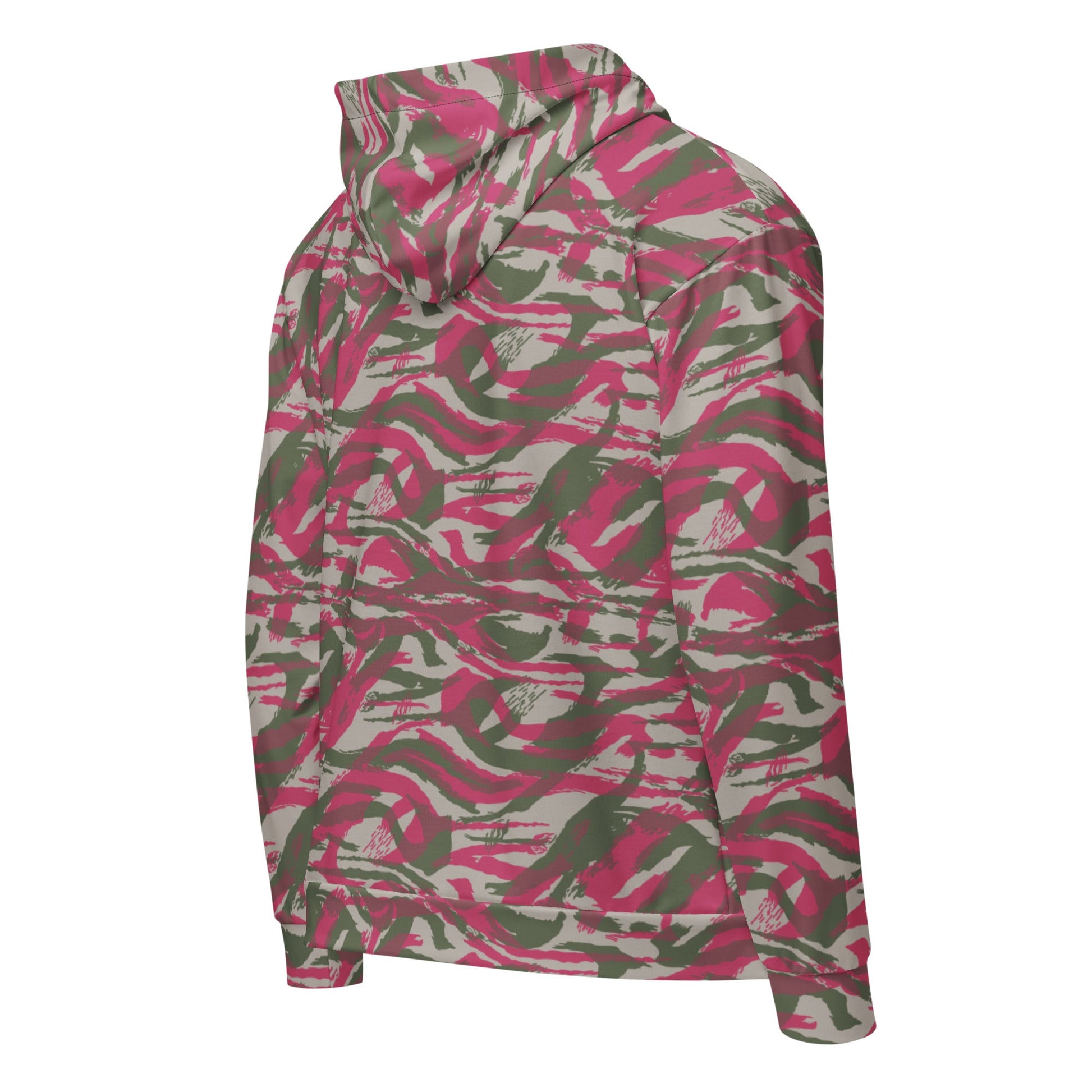 Syrian Lizard Red CAMO Unisex zip hoodie - Zip Hoodies