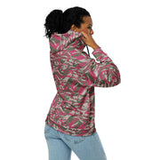 Lizard Red Syrian CAMO Unisex Zip Hoodie
