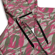 Lizard Red Syrian CAMO Unisex Zip Hoodie