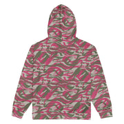 Lizard Red Syrian CAMO Unisex Zip Hoodie