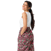 Lizard Red Syrian CAMO Unisex Wide-Leg Joggers