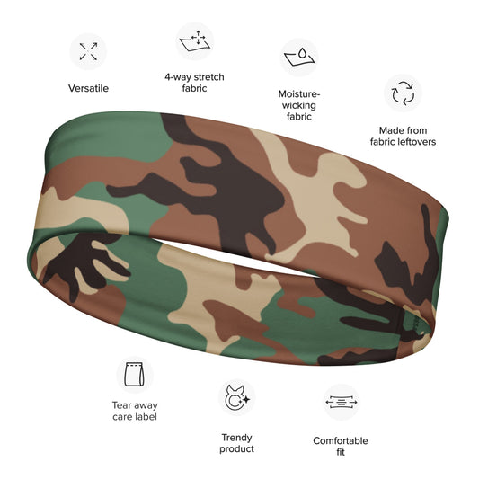 Syrian Woodland CAMO Headband - M