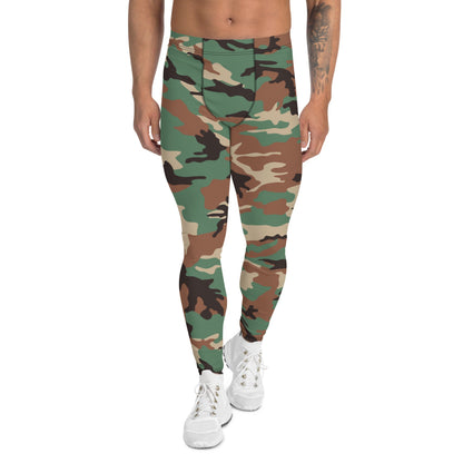 Syrian Woodland CAMO Men’s Leggings - XS - Mens