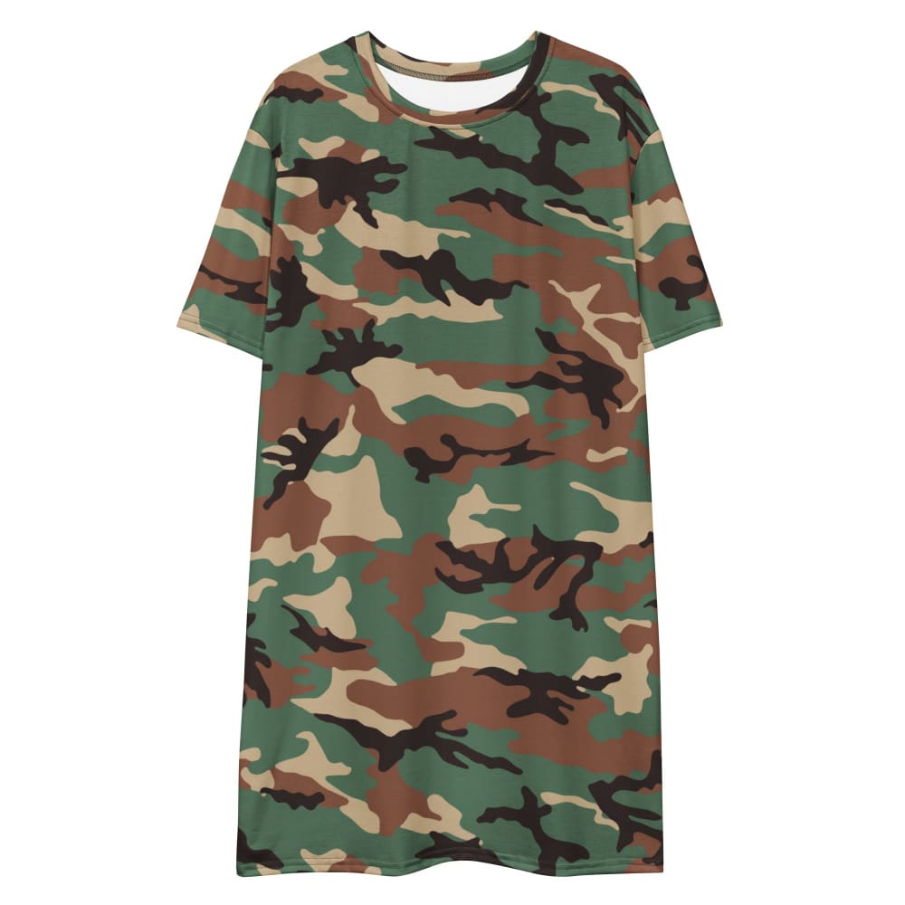 Syrian Woodland CAMO T-shirt dress