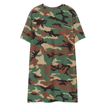 Syrian Woodland CAMO T-shirt dress