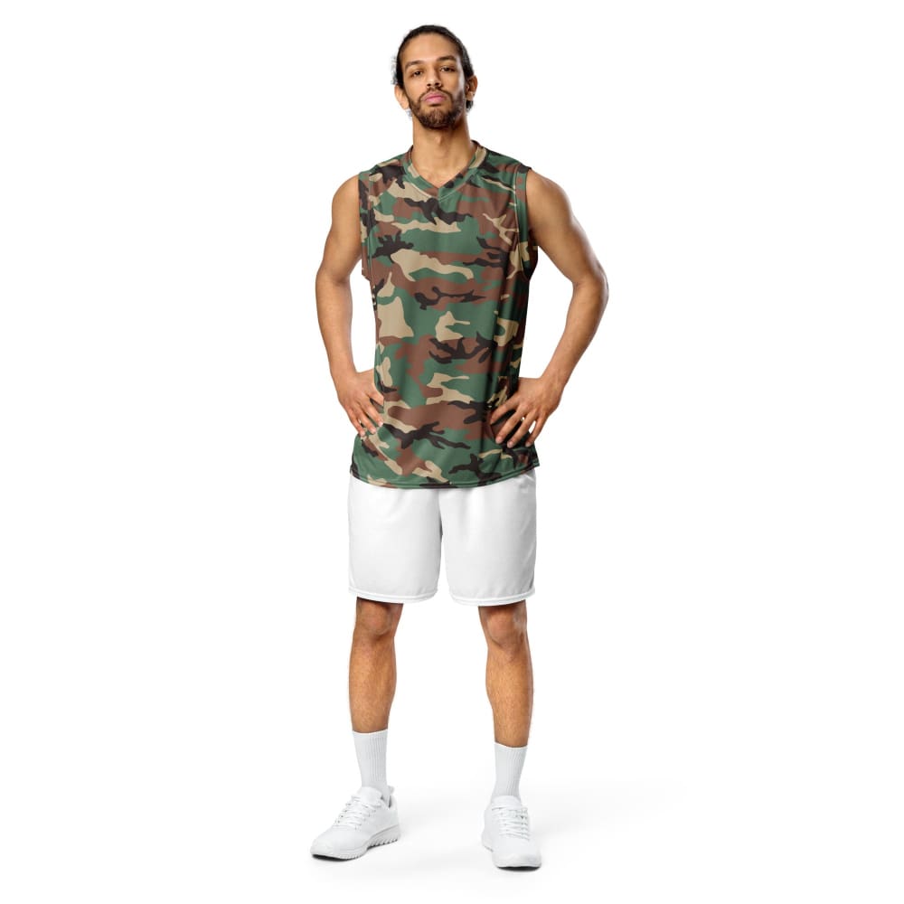 Syrian Woodland CAMO unisex basketball jersey