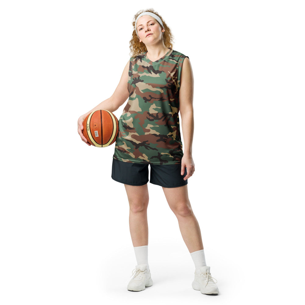 Syrian Woodland CAMO unisex basketball jersey - Unisex Basketball Jersey