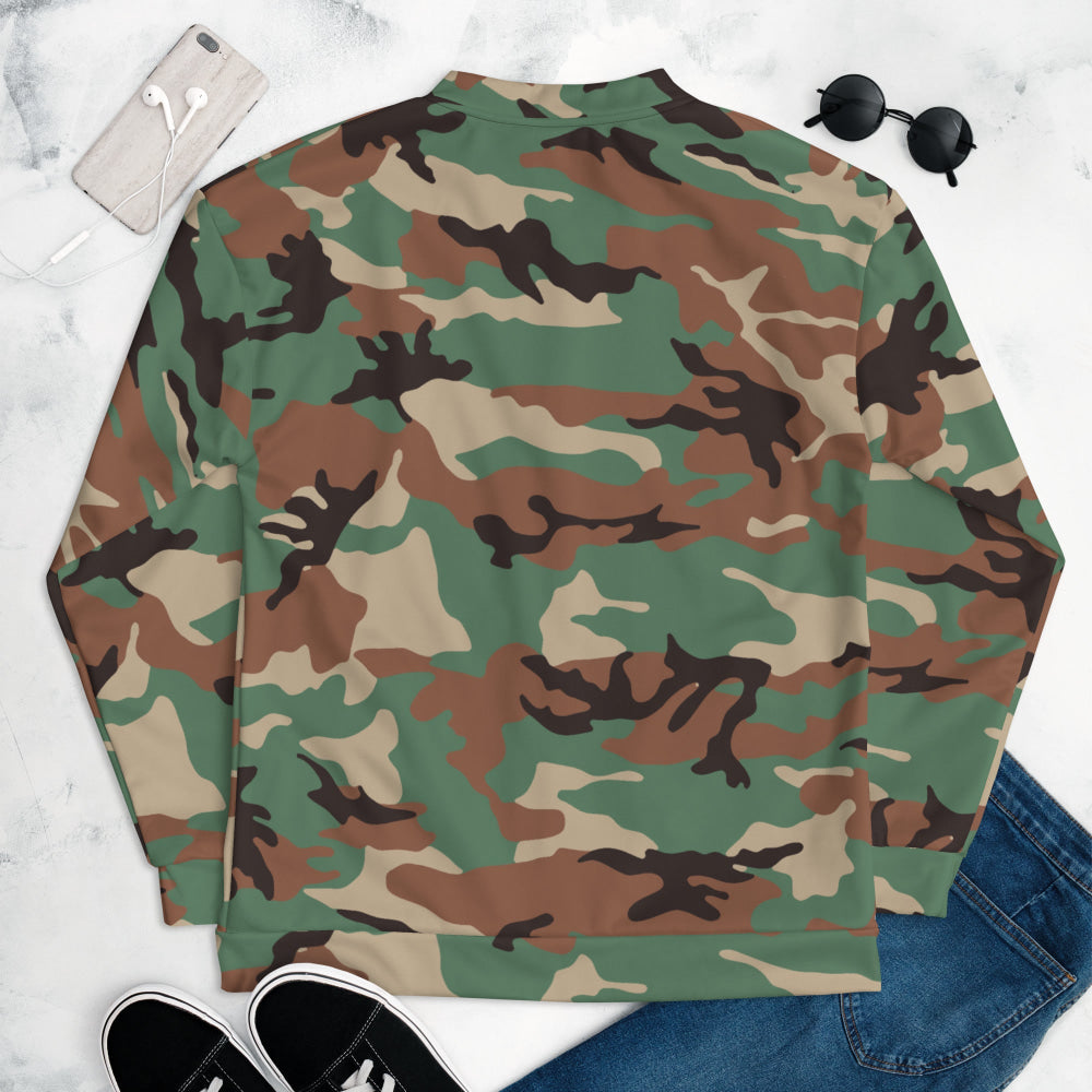 Syrian Woodland CAMO Unisex Bomber Jacket