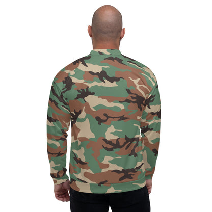 Syrian Woodland CAMO Unisex Bomber Jacket