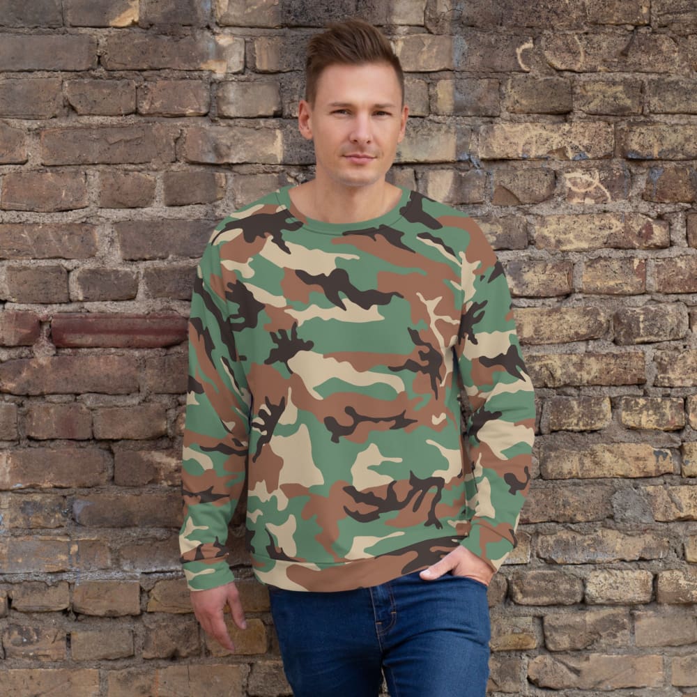 Syrian Woodland CAMO Unisex Sweatshirt - XS