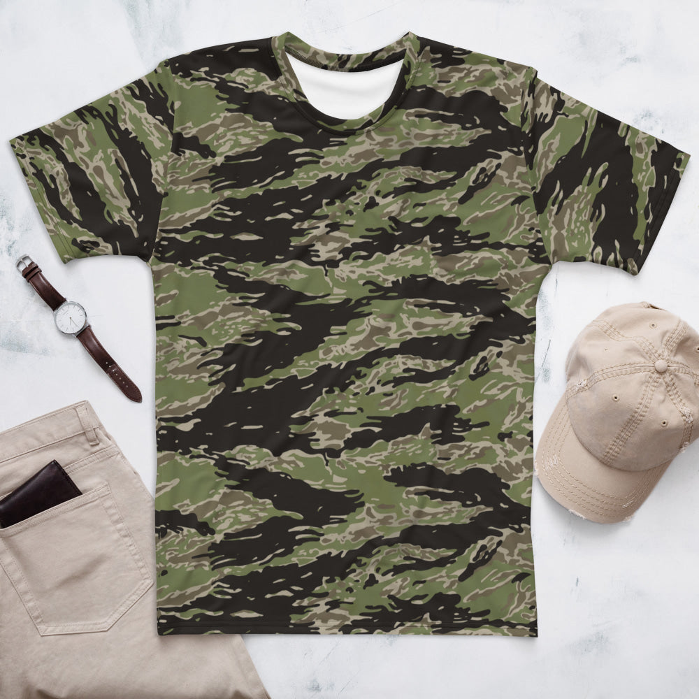 Taiwan Marine Corps Tiger Stripe CAMO Men’s t-shirt - XS - Mens T-Shirt