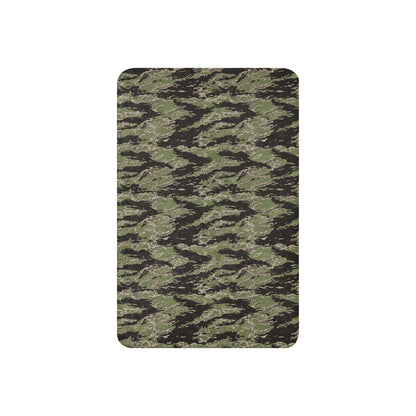 Taiwan Marine Corps Tiger Stripe CAMO Sherpa blanket - Blanket