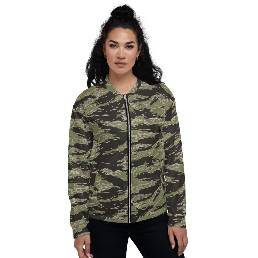 Taiwan Marine Corps Tiger Stripe CAMO Unisex Bomber Jacket