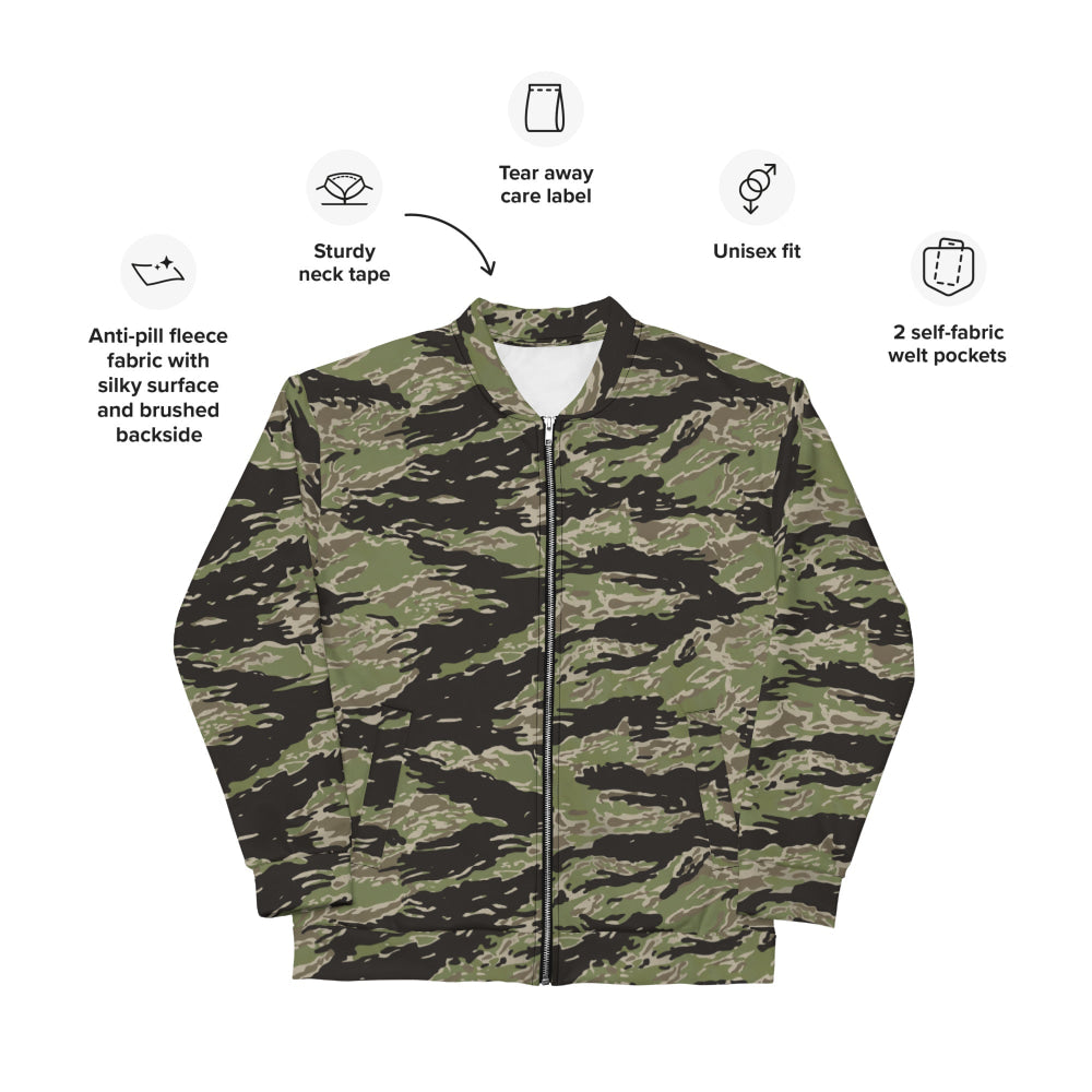 Taiwan Marine Corps Tiger Stripe CAMO Unisex Bomber Jacket