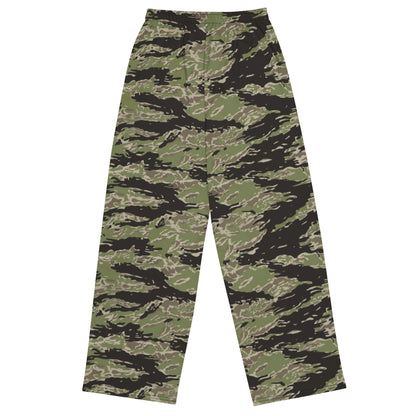 Taiwan Marine Corps Tiger Stripe CAMO unisex wide-leg pants - Unisex Wide-Leg Pants