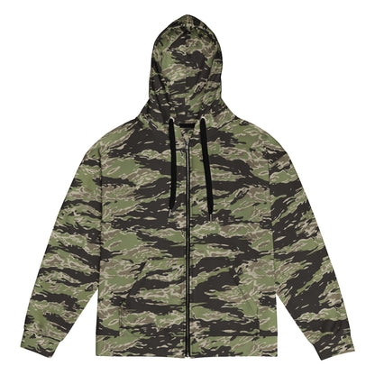 Taiwan Marine Corps Tiger Stripe CAMO Unisex zip hoodie - Zip Hoodie