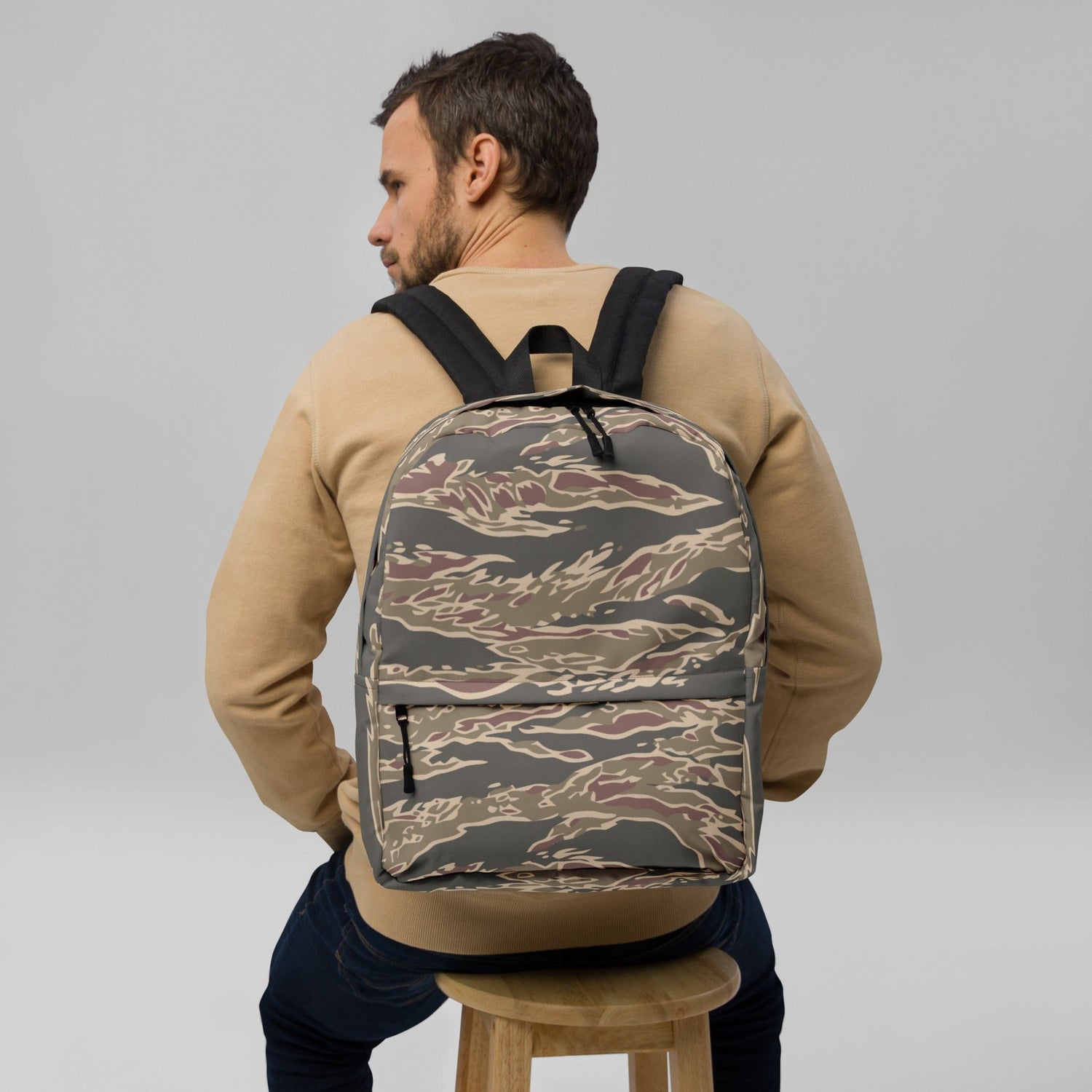 Taiwan Special Forces Red Tiger Stripe CAMO Backpack - Backpacks