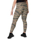 Taiwan Special Forces Red Tiger Stripe CAMO Leggings with pockets - Womens