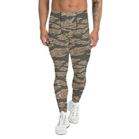 Taiwan Special Forces Red Tiger Stripe CAMO Men’s Leggings - XS